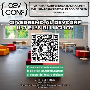 Locandina DEVCONF Italia 2026
